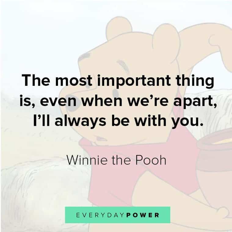 Winnie the Pooh quotes about being together