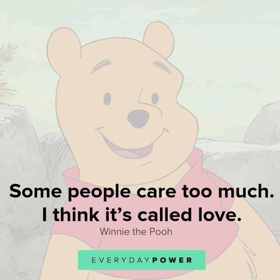 winnie the pooh quotes about care