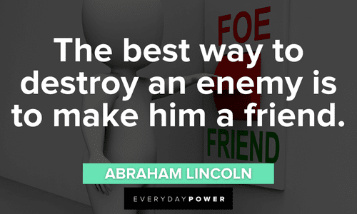 witty quotes about enemies and friends