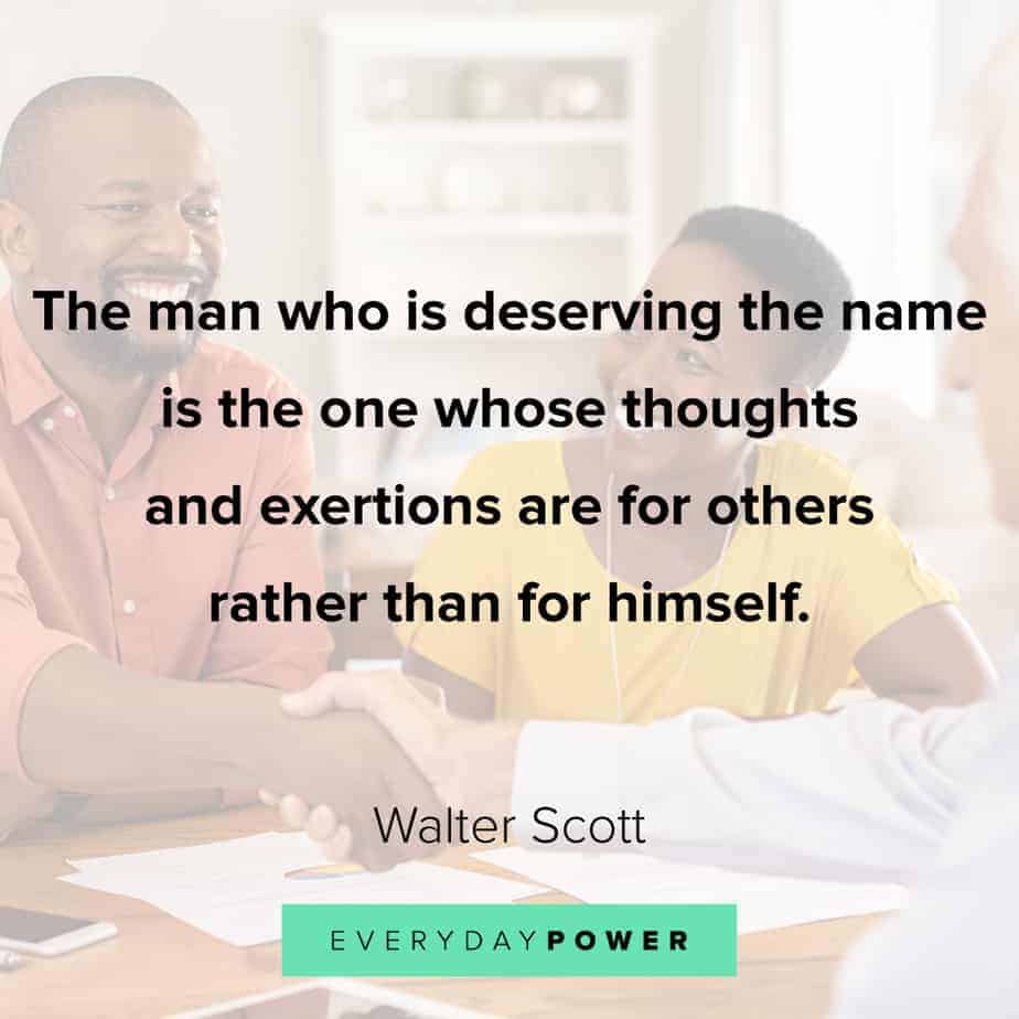 thoughtful Good Man Quotes 