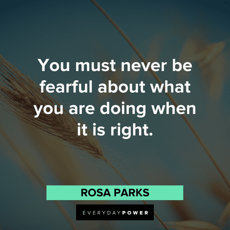 Words of wisdom about fear