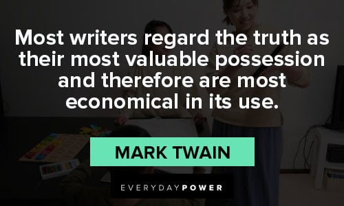 writing quotes from Mark Twain